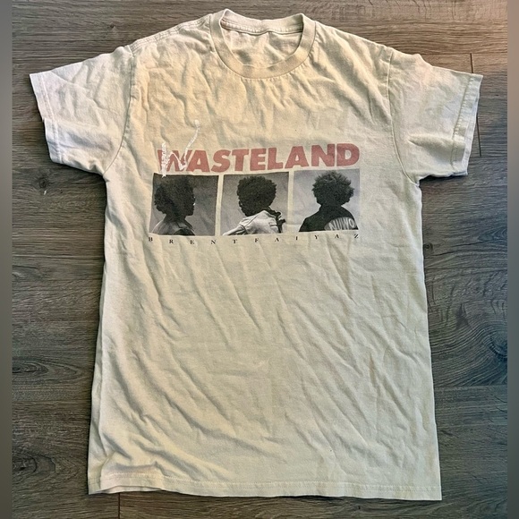 custom Other - Brent Faiyaz Wasteland Tour Graphic Tee Men’s Small EUC